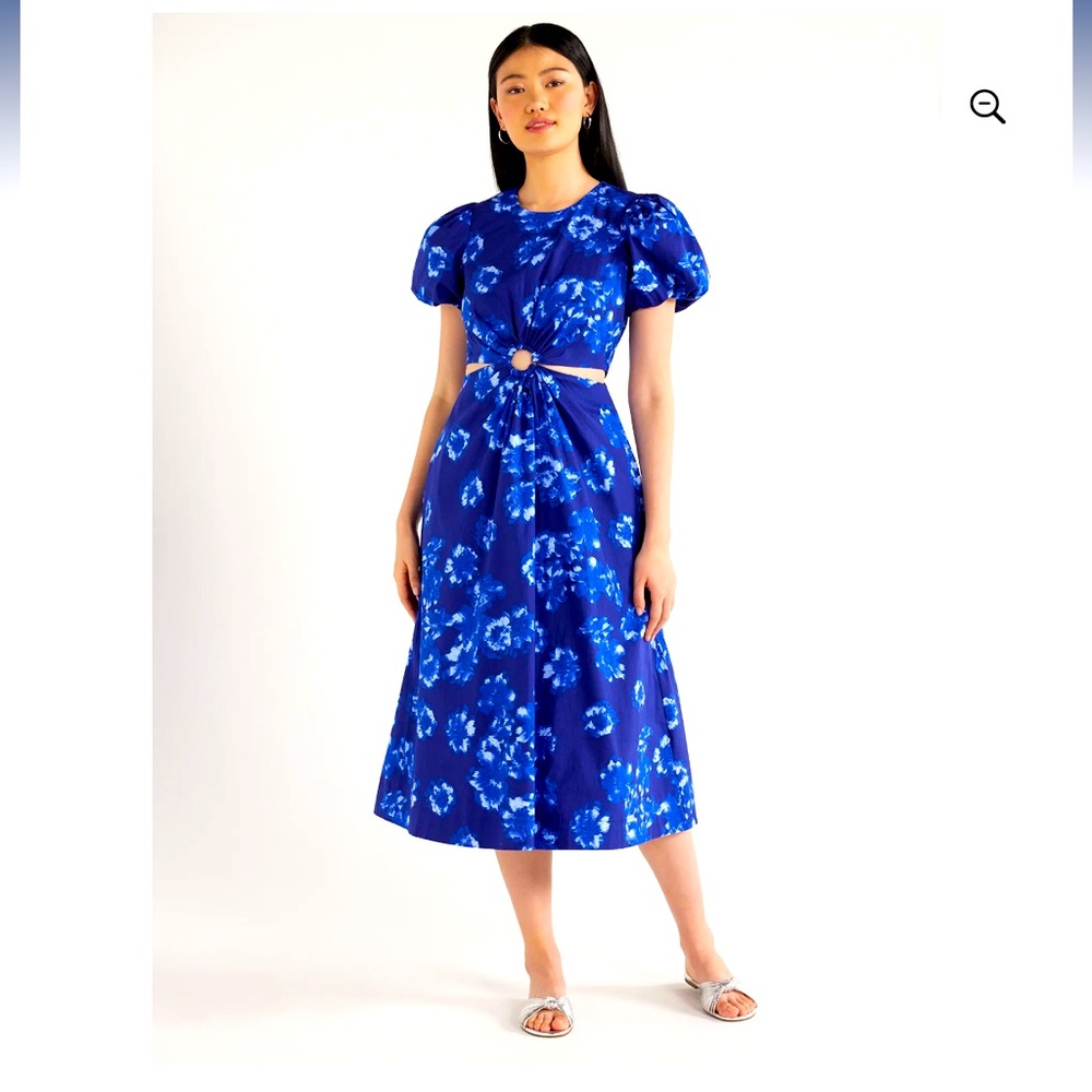 New with tags! Scoop midi dress with tasteful cutouts. It’s sold out in …